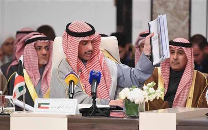 ট্রাম্পের 'ডিল অব দ্যা সেঞ্চুরি' ডাস্টবিনে ফেললেন কুয়েতের স্পিকার