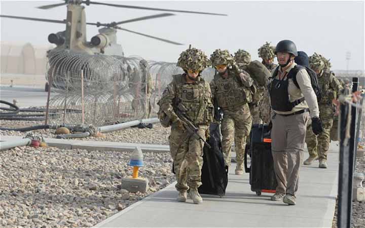 আফগানিস্তান ছাড়ছেন ব্রিটিশ সেনারা