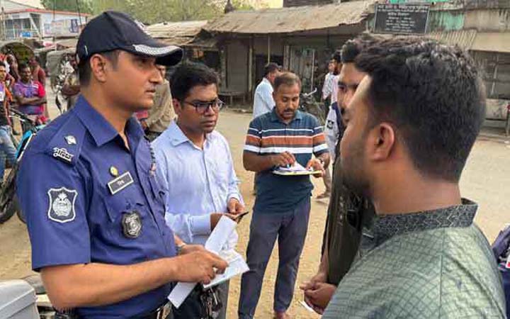 মেহেরপুরে যৌথ বাহিনীর অভিযান, লাখ টাকা জরিমানা