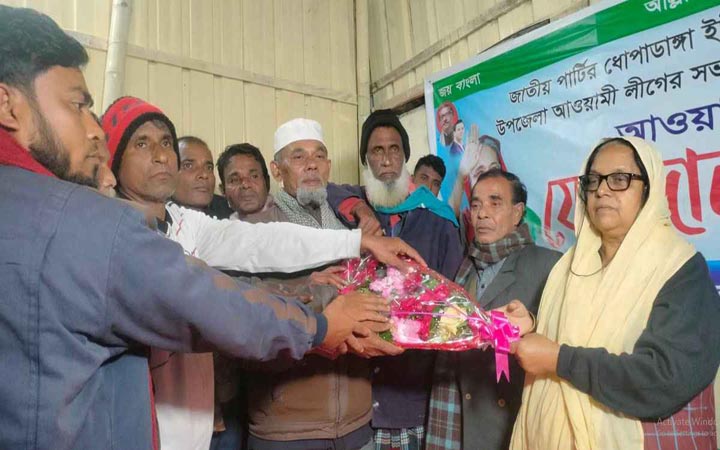 সুন্দরগঞ্জে জাপার ৫ শতাধিক নেতাকর্মী আ.লীগে যোগদান