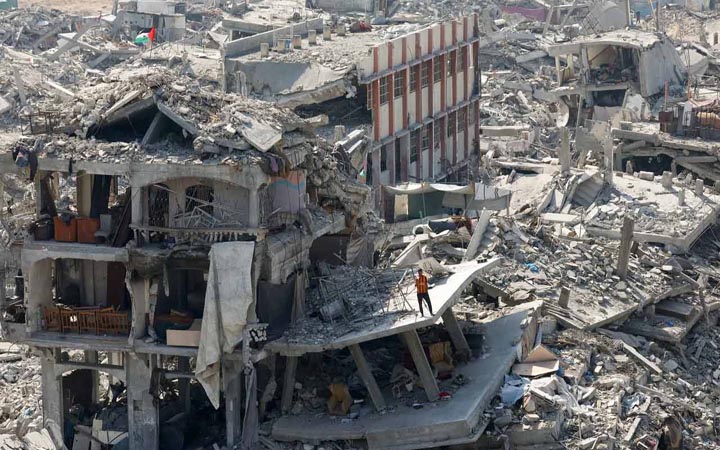 যুদ্ধবিরতির মাঝেও গাজায় ইসরায়েলের হামলা, লাশ হয়ে ফিরলেন ৪৫ ফিলিস্তিনি