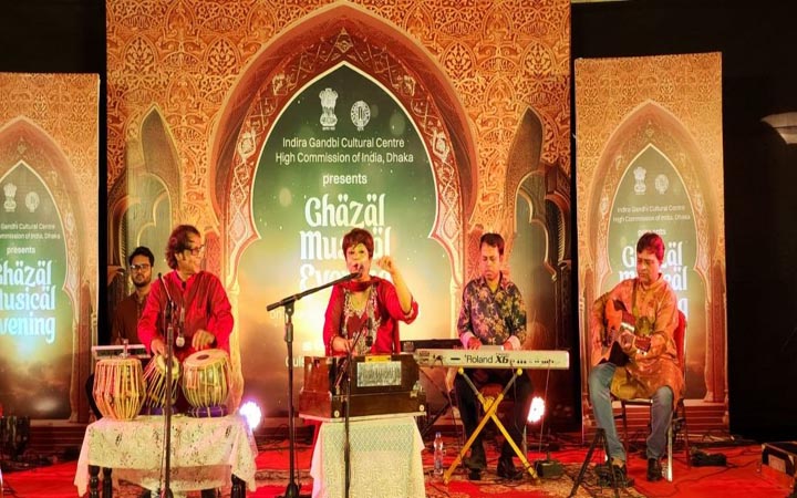 ভারতীয় হাইকমিশনে ‘গজল সন্ধ্যা’ অনুষ্ঠিত
