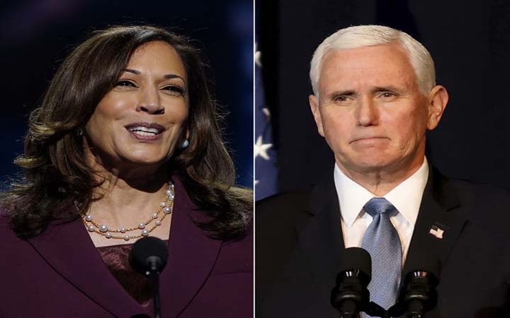 কমলাকে সব রকমের সাহায্যের প্রস্তাব দিলেন পেন্স