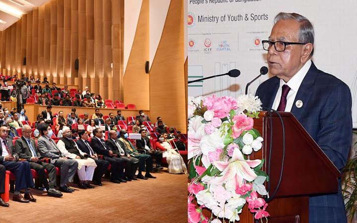 সমতা ও সমৃদ্ধির জন্য শক্তিশালী এবং দৃঢ়চেতা যুব নেটওয়ার্ক গড়ে তোলার আহ্বান রাষ্ট্রপতির