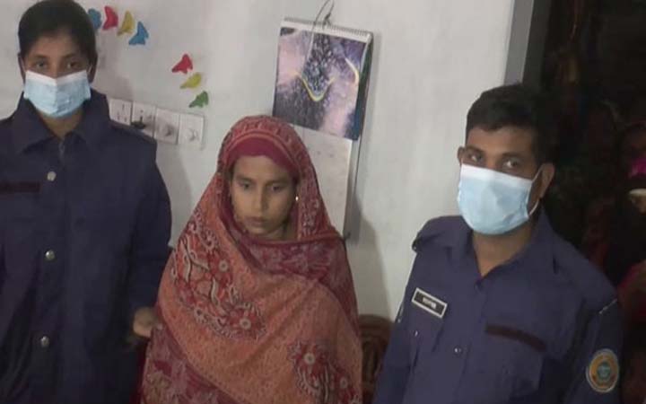 ভোলায় সন্তানকে গলা কেটে হত্যা করলেন মা