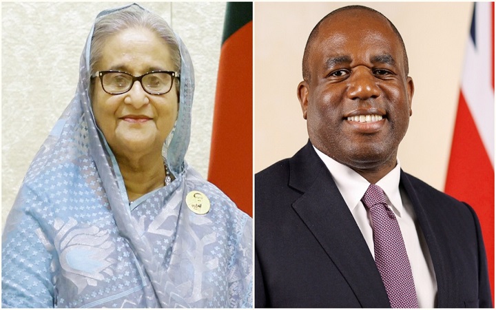 শেখ হাসিনার বিচারের জন্য যুক্তরাজ্যের পররাষ্ট্রমন্ত্রীকে চিঠি