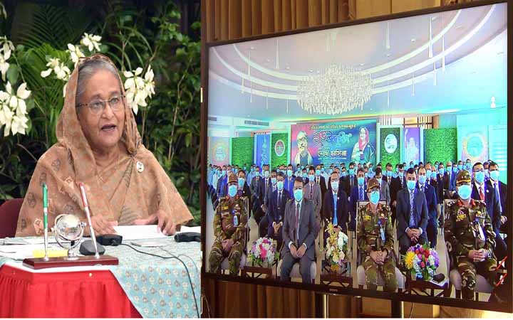 সমাজকে জঙ্গিবাদ, সন্ত্রাস, দুর্নীতি থেকে রক্ষা করুন : প্রধানমন্ত্রী