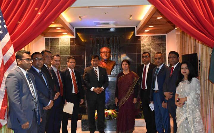 ওয়াশিংটনে বাংলাদেশ দূতাবাসে মুজিনগর দিবস পালিত