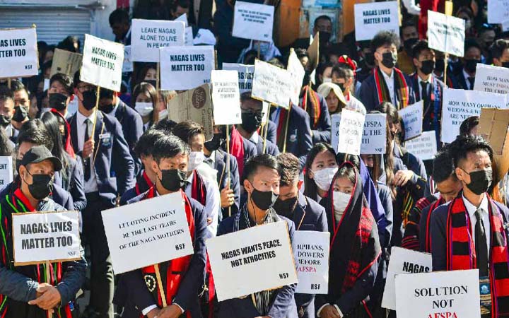 উত্তপ্ত নাগাল্যান্ড, সেনাবাহিনীর-গতিবিধিতে নিষেধাজ্ঞা বহাল