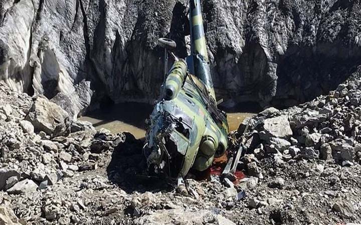 কিরগিজস্তানে সামরিক বাহিনীর হেলিকপ্টার বিধ্বত : নিহত ১, আহত ৭