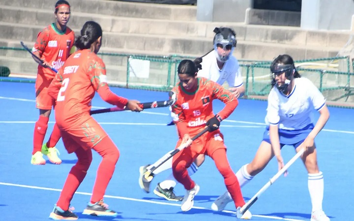 জাপানে জিতল বাংলাদেশের নারী হকি দল