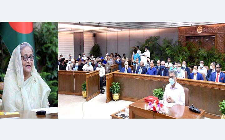 উন্নত যোগাযোগ ব্যবস্থা শিল্পায়নকে ত্বরান্বিত করে : প্রধানমন্ত্রী