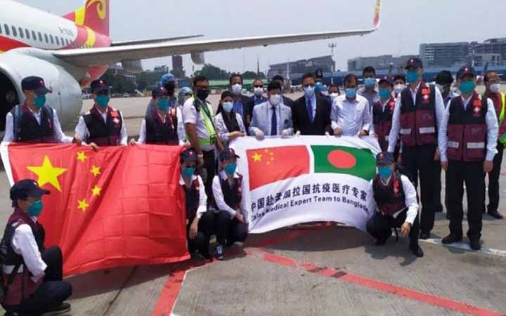 করোনা মোকাবেলায় ঢাকায় চীনের বিশেষজ্ঞ দল