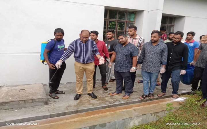 কুবিতে ডেঙ্গু সচেতনতা কর্মসূচি