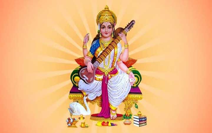 আজ সরস্বতীর পূজা