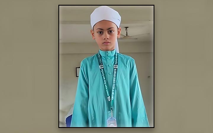 চার মাসেই কোরআনের হাফেজ ৯ বছরের সাইফ