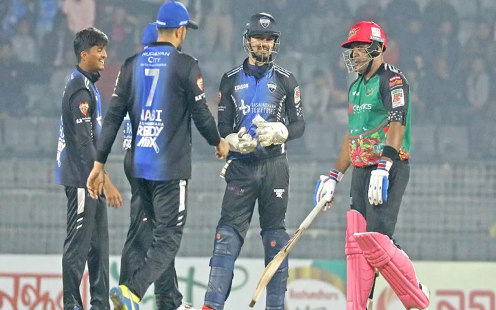 ঘরের মাঠে রংপুরের কাছে শোচনীয় পরাজয় সিলেটের
