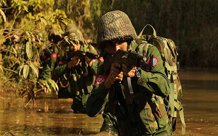 জান্তার ৮০ সেনাকে হত্যার দাবি আরাকান আর্মির