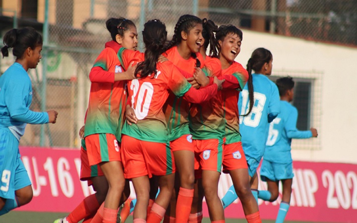 সাফ অনূর্ধ্ব-১৬: ভারতকে হারিয়ে চ্যাম্পিয়ন বাংলাদেশ