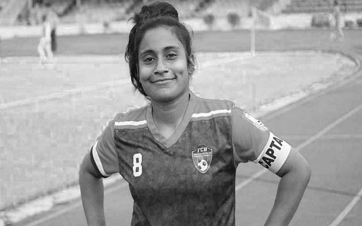অকালে মারা গেলেন সাফজয়ী নারী ফুটবলার
