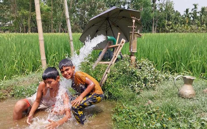 কুড়িগ্রামে তাপপ্রবাহে জনজীবন অতিষ্ঠ