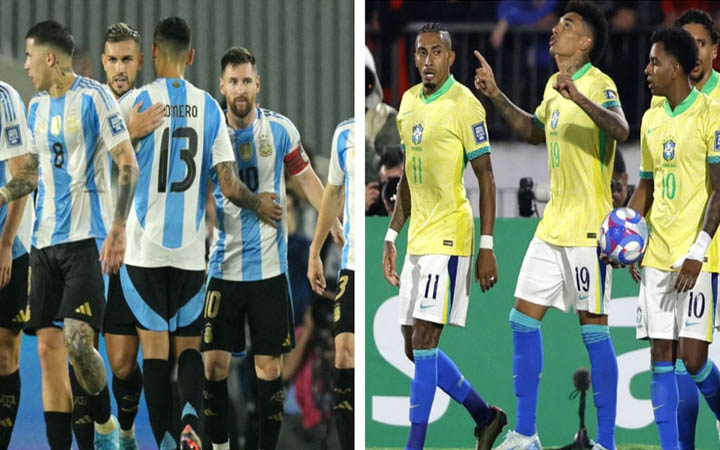 ভোরে মাঠে নামছে ব্রাজিল-আর্জেন্টিনা, যেভাবে দেখবেন খেলা
