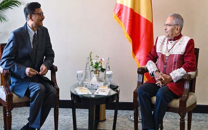 পূর্ব তিমুরের প্রেসিডেন্টের সঙ্গে পররাষ্ট্র উপদেষ্টার বৈঠক