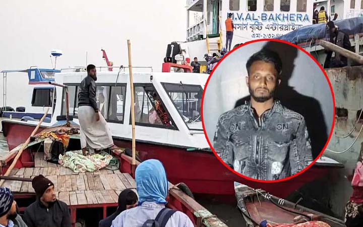 জাহাজে সাতজনকে হত্যা: সেই ইরফান গ্রেপ্তার