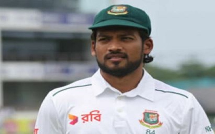 ১৯ রানের জন্য রেকর্ড গড়তে পারলেন না শান্ত
