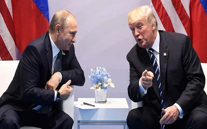 পুতিনের সঙ্গে বৈঠকের প্রস্তুতি চলছে, জানালেন ট্রাম্প