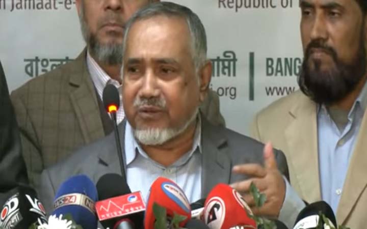 বিএনপির সঙ্গে কোনো বিরোধ নেই: জামায়াতের নায়েবে আমির