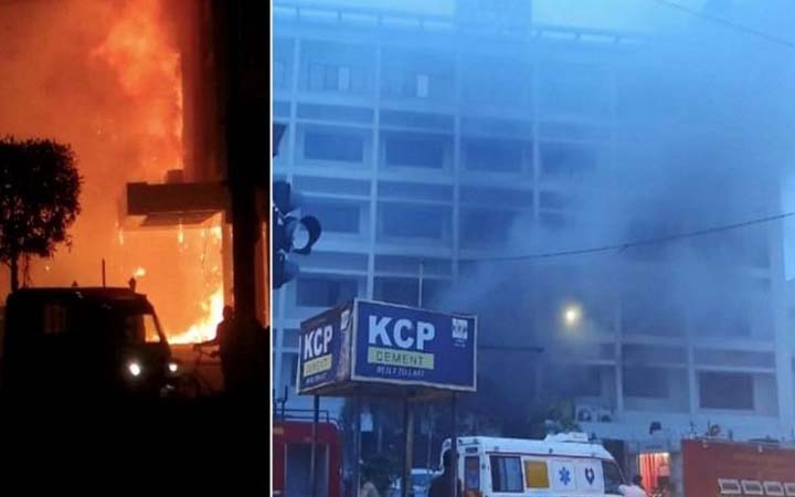 ভারতে কোভিড হাসপাতালে আগুন, নিহত৭