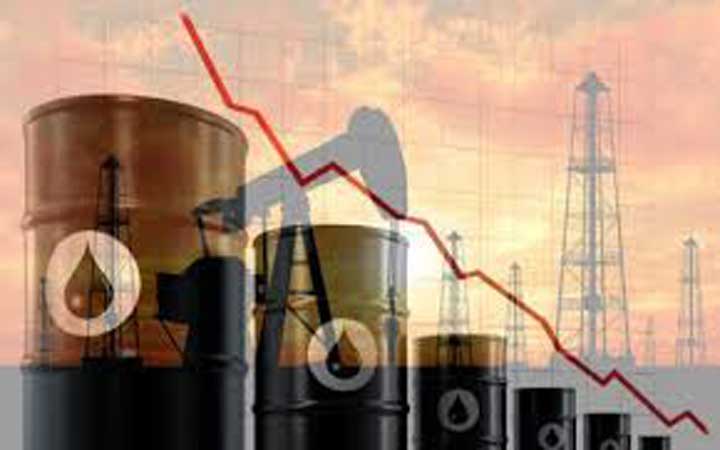 জ্বালানি তেলের দাম আন্তর্জাতিক বাজারে  দরপতন