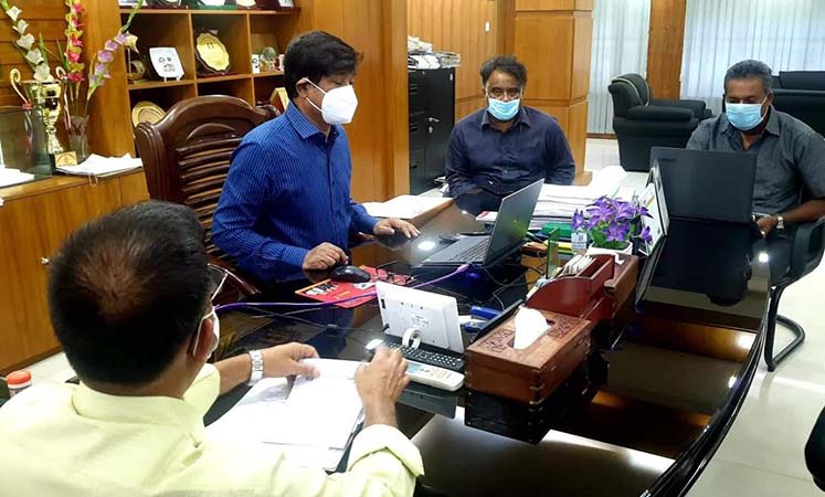 ইবিতে বাজেট ব্যবস্থাপনা কমিটির সভা অনুষ্ঠিত