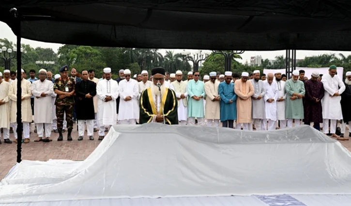 সংসদের দক্ষিণ প্লাজায় হারুন অর রশিদের জানাজা সম্পন্ন