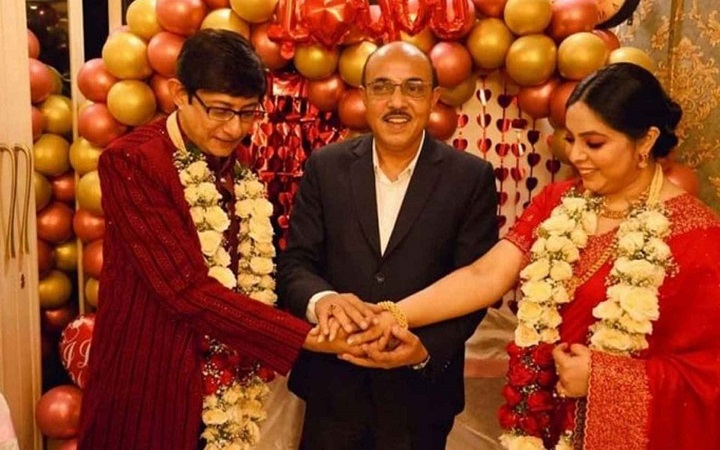 বিয়ে করলেন কাঞ্চন-শ্রীময়ী