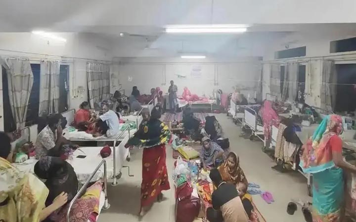 খুলনায় ২৪ ঘণ্টায় হামের উপসর্গ নিয়ে হাসপাতালে ৮৭ শিশু