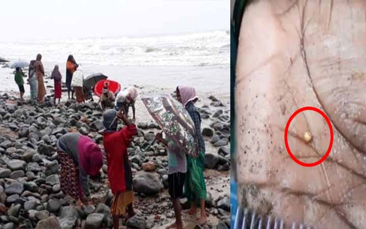 সৈকতে দেদারছে মিলছে সোনা! লাখো মানুষের ঢল