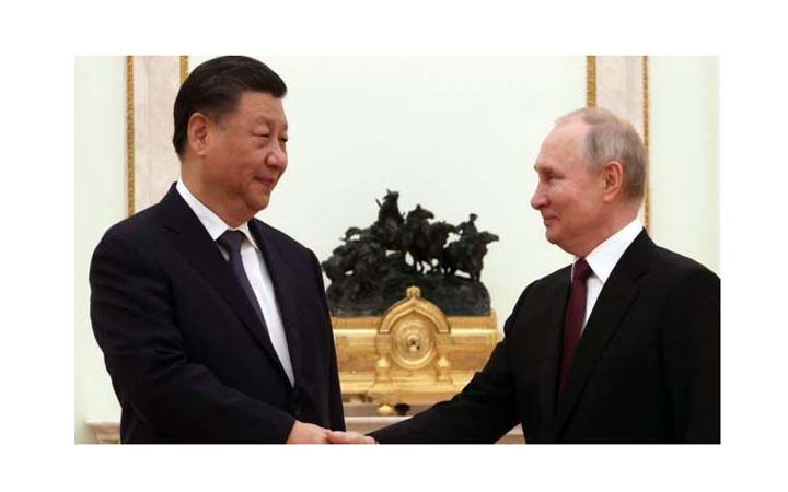 রাশিয়াকে চীনের 'কৌশলগত পার্টনার' হিসেবে বর্ণনা করলেন শি জিনপিং