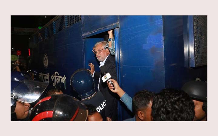 বিএনপির ভাইস চেয়াম্যান আমান উল্লাহ আমান আটক