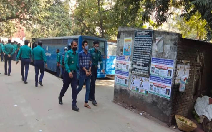 আবরার হত্যা মামলার ২২আসামি আদালতে