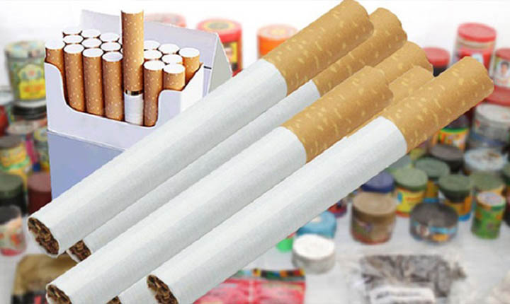 বিদেশি সিগারেটসহ গ্রেফতার ২
