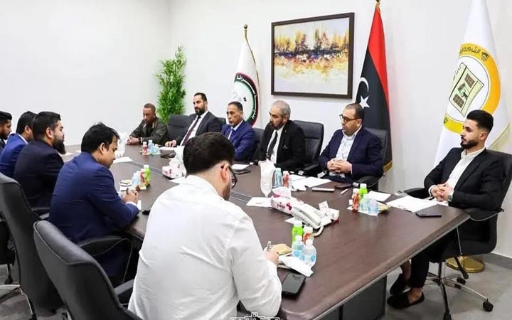 মিসরাতা মিউনিসিপালিটির মেয়রের স‌ঙ্গে বাংলা‌দে‌শি দূ‌তের বৈঠক