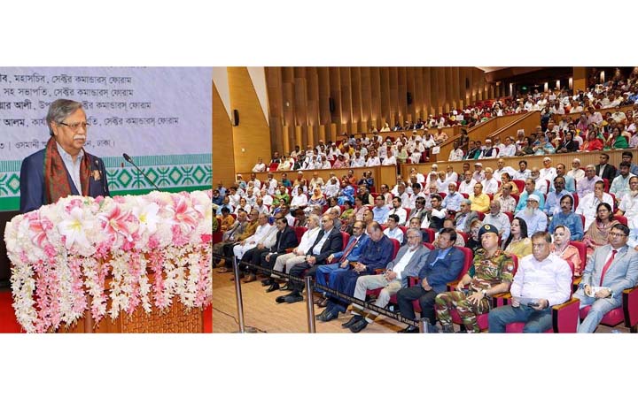 স্বাধীনতা বিরোধীরা যাতে ক্ষমতায় আসতে না পারে সেজন্য সবাইকে সজাগ থাকতে হবে : রাষ্ট্রপতি