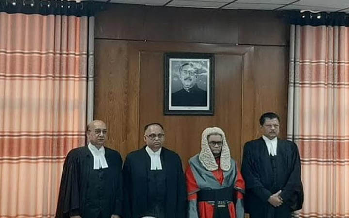 আপিল বিভাগের নতুন তিন বিচারপতির সংবর্ধনা অনুষ্ঠিত