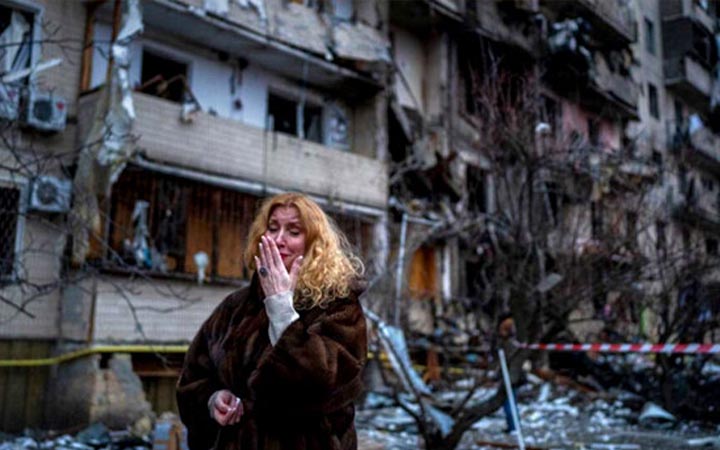 ইউক্রেনে শীতকে অস্ত্র হিসেবে ব্যবহার করছে রাশিয়া : ন্যাটো