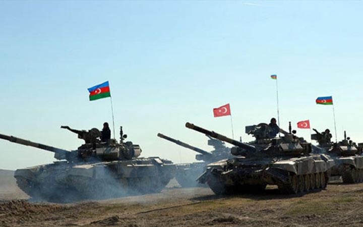 যৌথ সামরিক মহড়া চালাচ্ছে তুরস্ক-আজারবাইজান