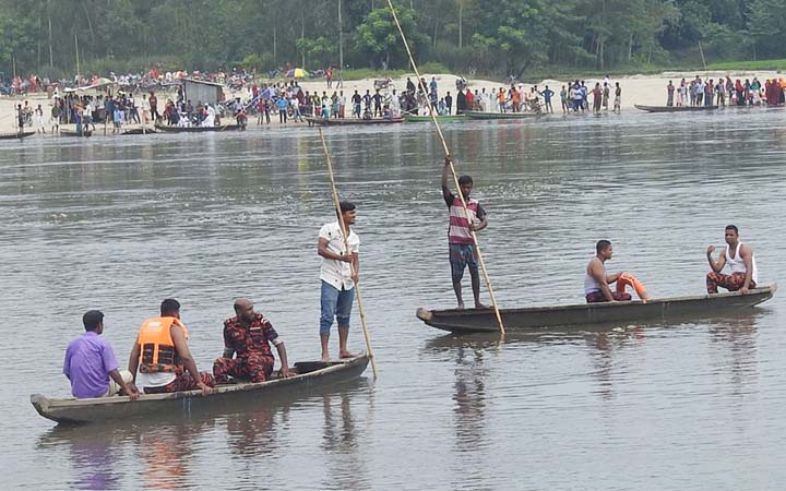 পঞ্চগড়ে নৌকাডুবি; আজও চলছে উদ্ধার অভিযান