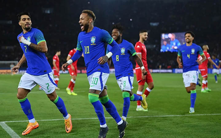 তিউনিশিয়াকে  পাত্তাই দিল না ব্রাজিল