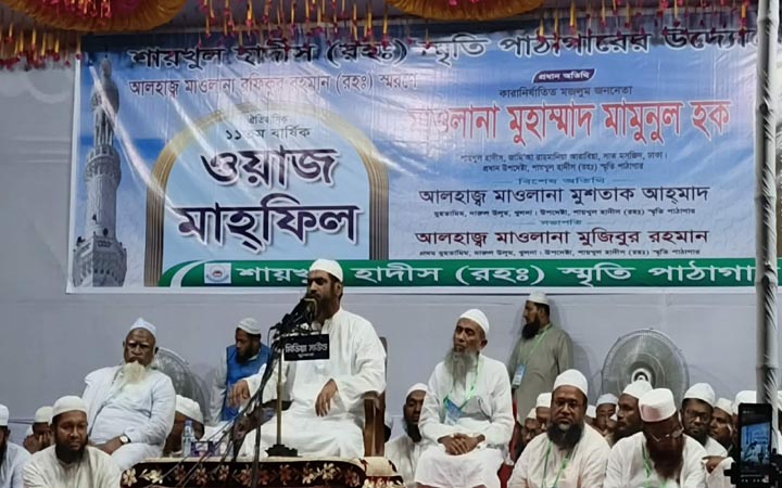 শাপলা চত্বর জুলাই বিপ্লবের সূচনা : মামুনুল হক